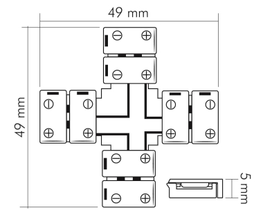 Nobile Verbinder Kreuz        5011510955 