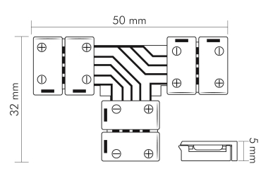 Nobile Verbinder T Flexible   5011510885 