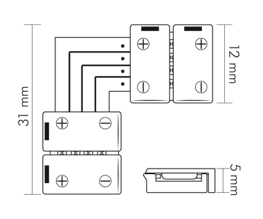 Nobile Verbinder Eck Flexible 5011510785 