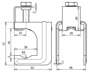 Dehn      VK DB 20.32 6.10 FL40 BSB STBL 