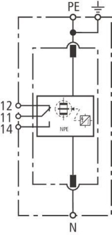 DEHN N-PE-BS-Ableiter DEHNgap M   961105 