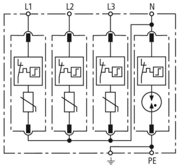DEHN Überspannungs-Ableiter       952310 