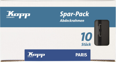 Kopp PARIS Abdeckrahmen 10x 1f 402050016 