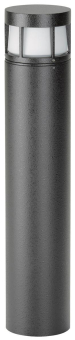 Albert Pollerleuchte Alu sw 1xLED 662232 