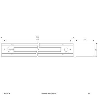 EVN LED Anbauleuchte IP20   BALR12500140 