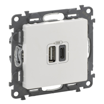 Legrand 753106 USB-A+C 2-fach Lade- 