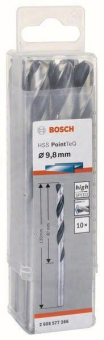 Bosch   HSS-Spiralbohrer PointTeQ 9,8 mm 