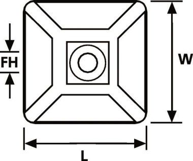 Hellermann MB4CAS-PA66-NA(100) 