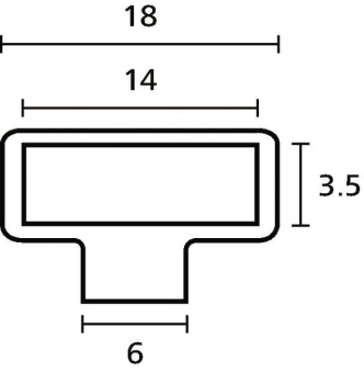 Hellermann HTWD-CTH-PA6-WH Distanzsockel 