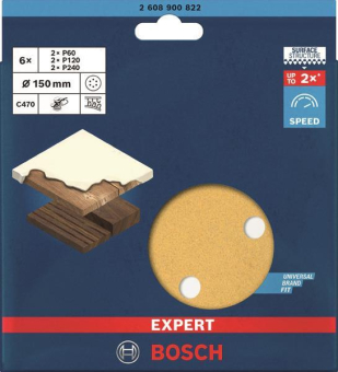 Bosch EXPERT Schleifblatt     2608900822 