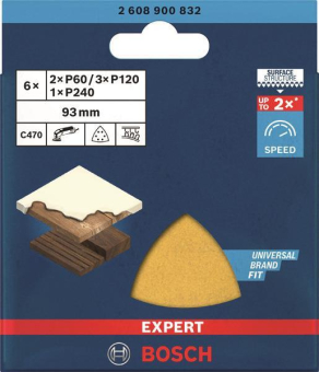 Bosch EXPERT Schleifblatt     2608900832 