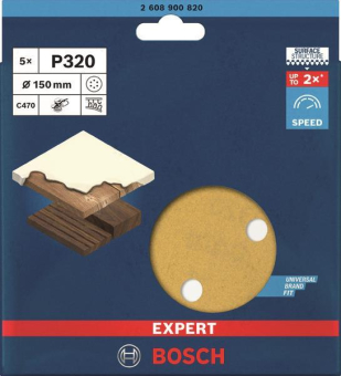 Bosch EXPERT Schleifblatt     2608900820 