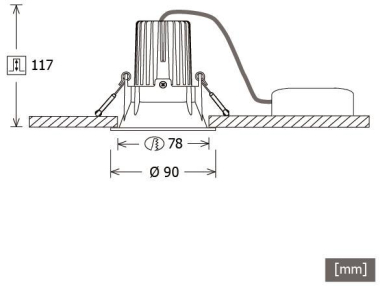 LTS VTRM       VTRM 13.0540.60/DALI weiß 