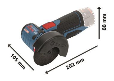 Bosch 06019F200C GWS 12 V-76  GWS 12V-76 