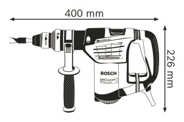 Bosch Bohrhammer GBH4-32 DFR 