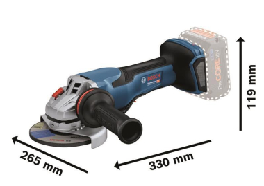 Bosch 06019H6A00 Akku-      GWS 18V-15 P 