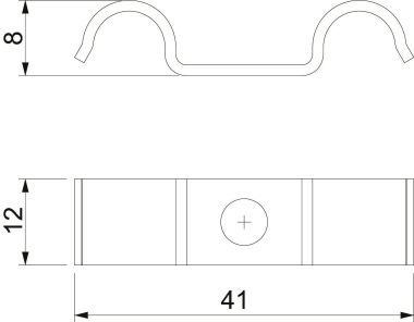 OBO 1015 D 7 G Befestigungsschelle f.2 