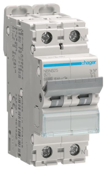 Hager Leitungsschutzschalter 1P+N NBN525 