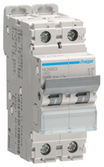 Hager Leitungsschutzschalter 1P+N NCN563 