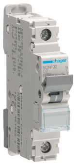 Hager Leitungsschutzschalter      NCN102 