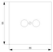 Siemens DELTA i-system Abdeckpl. 5TG2547 