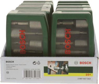 Bosch Steckschlüssel-Set 6tlg 2607017313 
