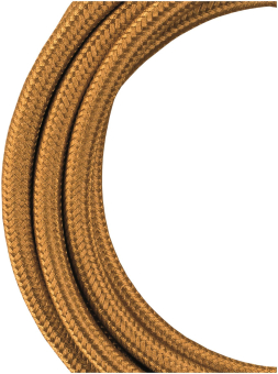 BAIL Textilkabel 2x0,75mm Metallic Gold 