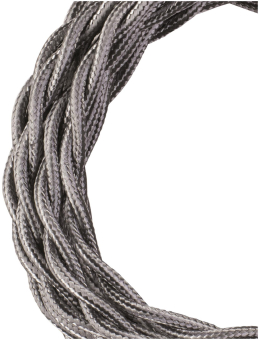 BAIL Textilkabel gedreht Metallic 140315 