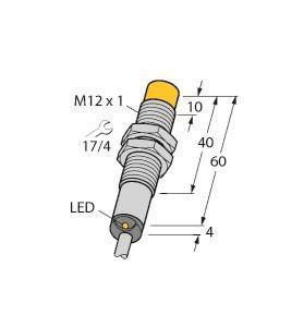 Turck                 NI4-M12-ADZ31X 12M 