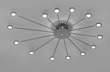 TRIO LED-Wandl. PEACOCK15x2.6W 679511532 