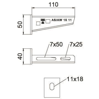 OBO AW 15 11 FTK SW Wand- 