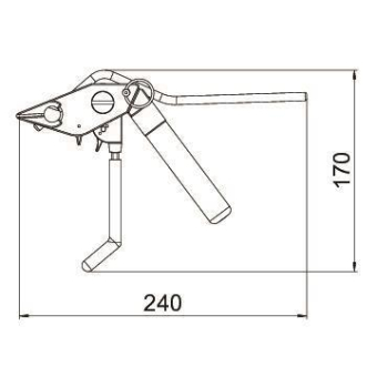 OBO 576 Spannzange St 6498027 
