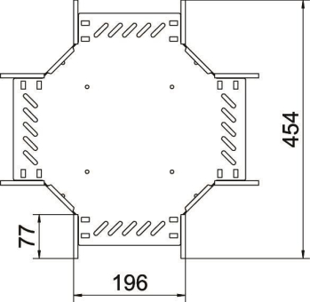 OBO RK 620 FS Kreuzung f.Kabelrinne 