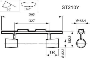 Philips         ST210Y 27S/830 DIA MB WH 