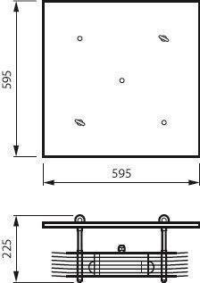 Philips UV-C     SM355B 4xTUV PLS 9W HFM 
