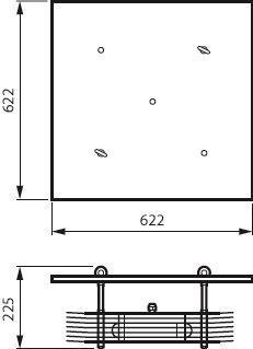 Philips     SM355B 4xTUV PLS 9W HFM MR62 