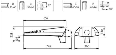 BGP704 LED210-4S/830 II DX10 PGR DDF3 D1 