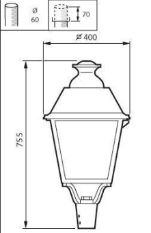 BDP651 LW LED50/830 II DM50 PCC  BALL CT 