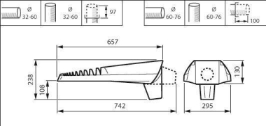 BGP703 LED100-4S/830 II DW50 PGR SRT SRB 