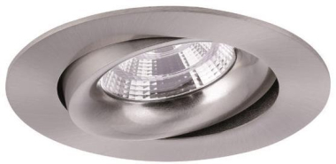 BRUM LED-Einbaustrah. 6W nickel INDIWO83 
