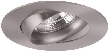 BRUM LED-Einbaustrahler 6W nickel INDIWO 