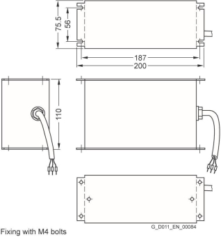 Siemens 6SE64003TC004AD2 MICROMASTER 4 