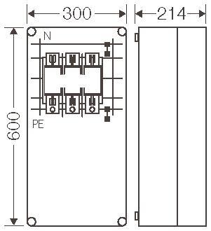 HENS Mi-Nh-Sicherungsgehäuse      MI6474 