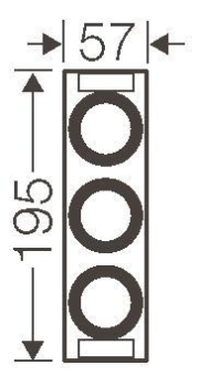 HENS Reitersicherungselement 3P.  MIRS33 