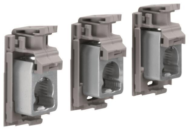 Hager Klemmen x160 3polig Alu    HYA005H 