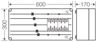 HENS Sicherungs-Geh.              MI6422 