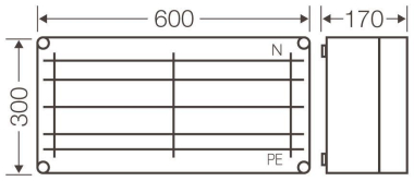 HENS Mi-Sammelschienengehäuse     MI6455 