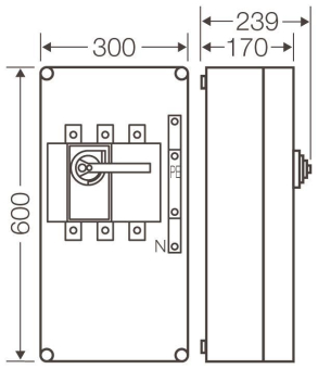 HENS Lastsch-Gehäuse              MI7445 