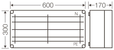HENS Mi-Sammelschienengehäuse     MI6455 