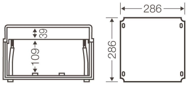 HENS Einbauplatte für             MIEP02 